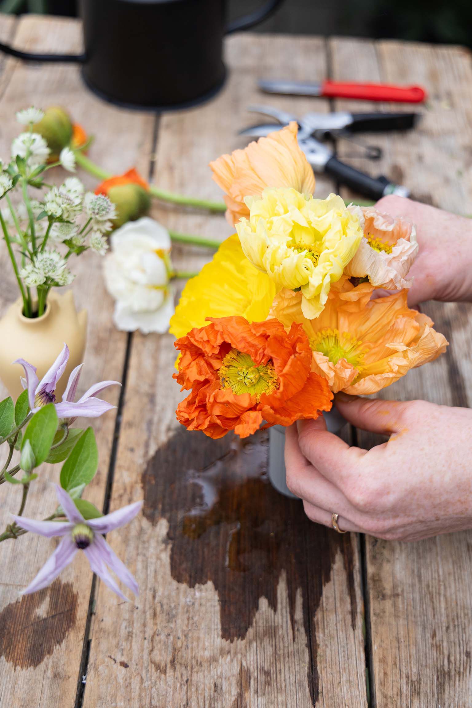 Flower talk with Anna Rosenthal mini vases